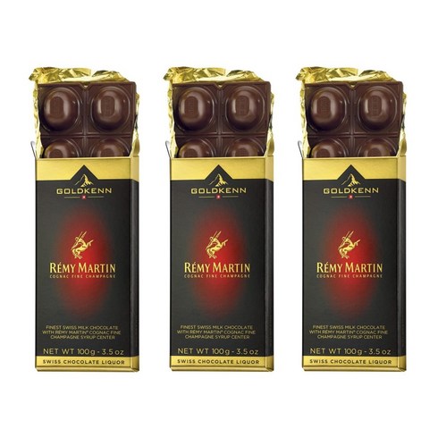 골드켄 레미 마틴 초콜릿 100g 3개입, 3개