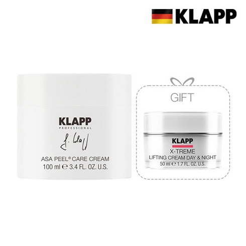 [클랍] [KLAPP] 아사필 케어 크림 100ml + 리프팅크림 증정 (유통기한 24.0, 상세 설명 참조
