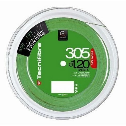 테크니화이버 스쿼시용 스트링게이지 거트 1.20mm 200m CLASSIC LINE 305