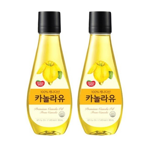 동원 카놀라유, 900ml, 2개