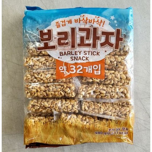 정직한농부 흑보리현미칩 25봉 - 보리과자, 480g, 5개