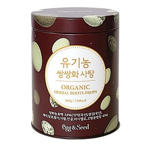 유기농 쌍쌍화 사탕, 190g, 1개