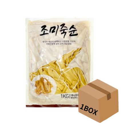 코우 조미죽순 아지츠케 멘마 1kgX10개 밑반찬 일식, 1kg, 10개