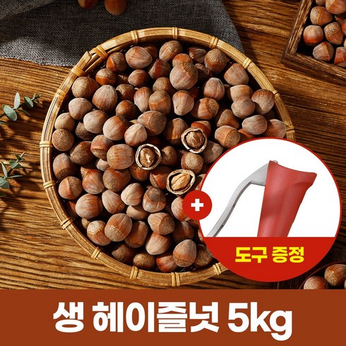 깨금나무 - 2024년 개암 깸 깨금 쩐즈 헤이즐넛 (생) 5kg 도구증정, 1개