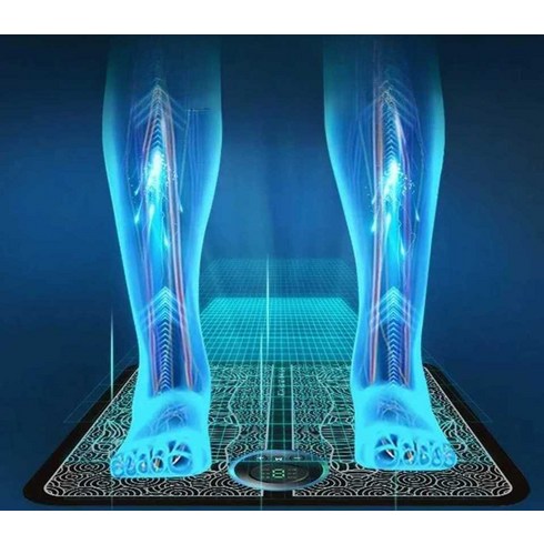 족저근막염마사지기 족저근막염치료기 1개 닥터바른 EMS 어깨, 상단 리모콘 LCD 충전 모델