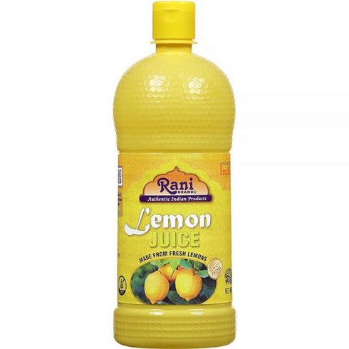 라님엘윌리 - RANI BRAND AUTHENTIC INDIAN PRODUCTS 7073012273 Rani Lemon Juice 33.8oz (1Litre) Vegan ~ Gluten Free, 2.11 Pound (Pack of 1), 1개