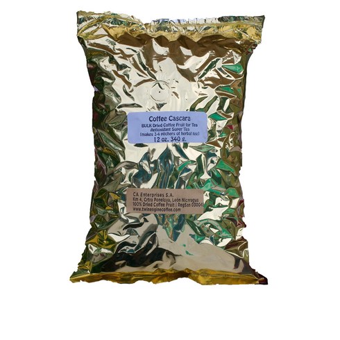 캐피타doa - 12 oz. Bulk Cascara | Dried Coffee Cascara | Antioxidant Super-Te 12온스 대량 카스카라 | 말린 커피 카스카라 | 항산화 슈퍼, 1개, 340.19g