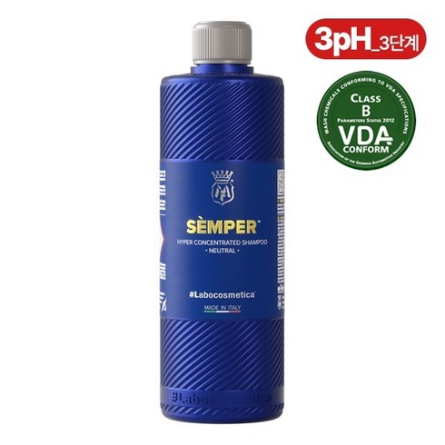 마프라 라보코스메티카 셈퍼 500ml 신형 고농축 중성 카 샴푸, 1개
