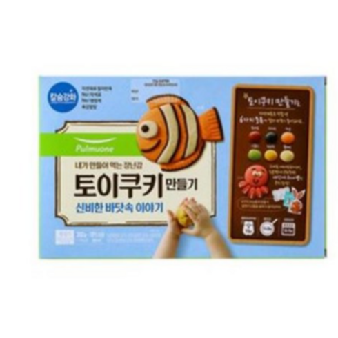 풀무원 [풀무원]토이쿠키만들기 300g (신비한 바닷속 이야기), 구성품, 1개