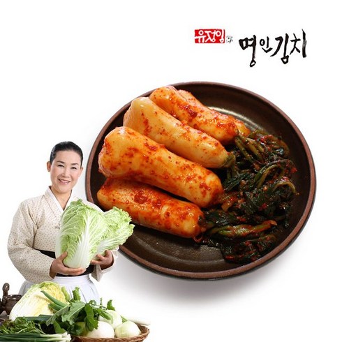 유정임김치 식품명인 총각김치 5kg, 1개