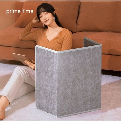 2023년 가성비 최고 캠핑용 가정용 공업용 파티션히터 - prime time 접이식 발난로 파티션히터, 97x53cm