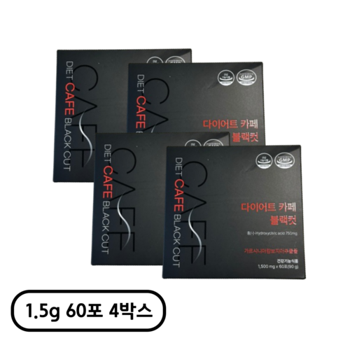 올바른 다이어트 카페 블랙컷, 6g, 60개