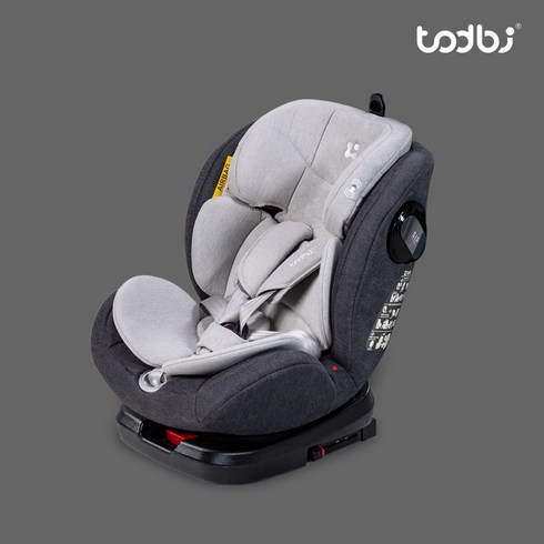 토드비카시트 - 토드비 리보 360 회전형 카시트 ISOFIX, 던디차콜