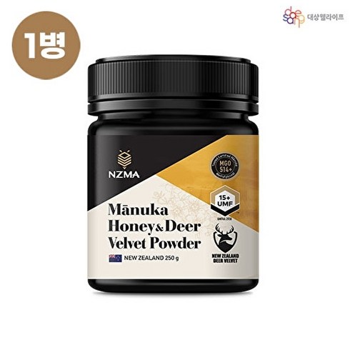 대상웰라이프 [단품]NZMA녹용마누카꿀 UMF15+(250g 1병), 없음, 250g, 1개