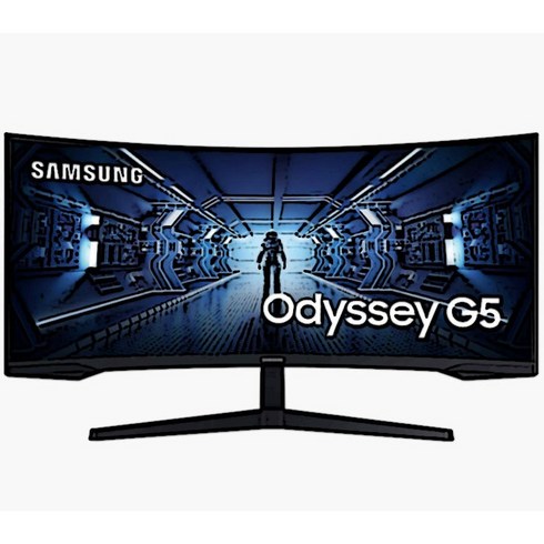 삼성전자 68.4cm QHD 오디세이 G5 게이밍 모니터, 86.4cm, LC34G55TWWKXKR