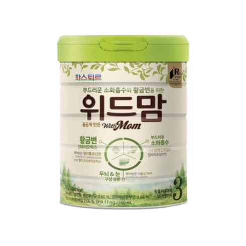 위드맘제왕3단계 - 파스퇴르 위드맘 3단계, 750g, 1캔