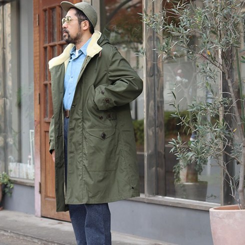 2024년 가성비 최고 프리휠러스 1947 - 프리휠러스 M-1947 오버코트 파카 OVERCOAT PARKA 1940 - 1950s CIVILIAN MILITARY STYLE CLOTHING POPLIN OLIVE