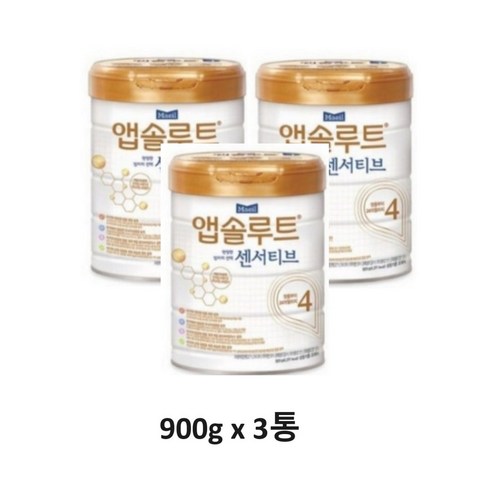 앱솔루트 센서티브 분유 4단계, 2700g, 1개