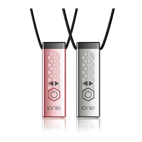 ionie(이오니) 휴대용 개인 목걸이형 공기청정기, 실버