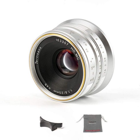 7artisans 25mm F1.8 수동 초점 렌즈 Sony 카메라 A7 A7II A7R A7RII A7S A7SII A6500 A6300 A6000 A5100 A5000 EX-3 NEX-3N NEX-3R NEX-F3K NEX-5 NEX-5N에 적용