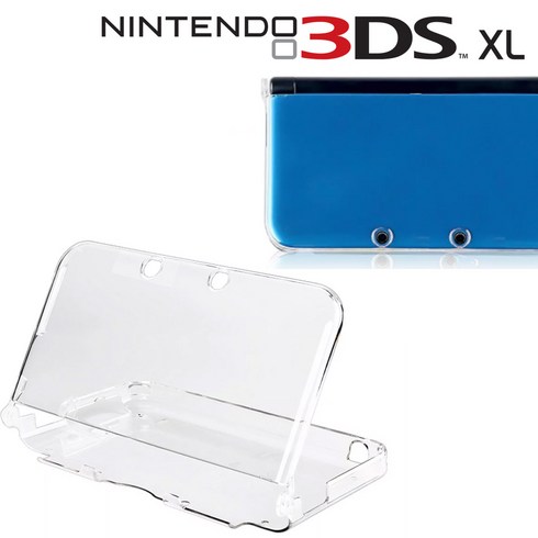 업마켓 닌텐도 3DS XL 투명 크리스탈 케이스, 1개