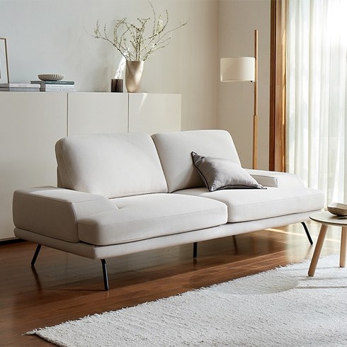 일룸벤쿠버쇼파 - 밴쿠버 퓨어터치 3인 패브릭 소파, 4U4L(블루 포그)