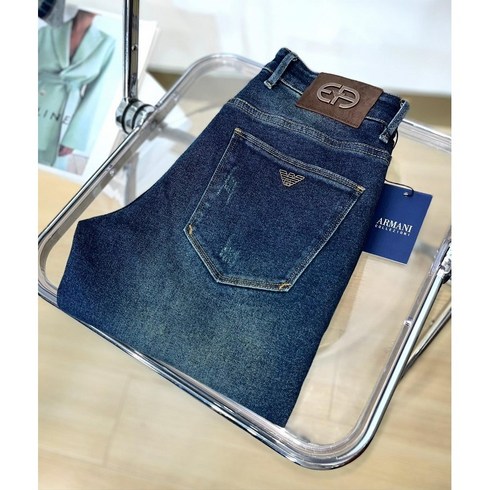 남자명품청바지 아르마니컬렉션J75 러스티브라운 스트레이트팬츠 Rustybrown J75