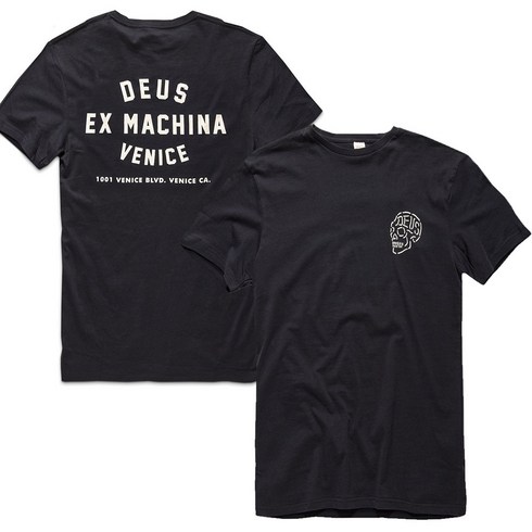 데우스 - Deus Ex Machina 베니스 티셔츠 남성 코튼 반팔 레저 패션 티