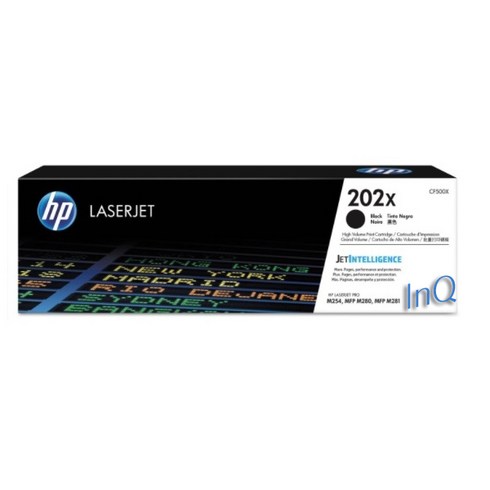 2023년 가성비 최고 dn-501 - HP CF500X CF501X CF502X CF503X M254DW M254DN M281 정품토너, 검정(대용량), 1개