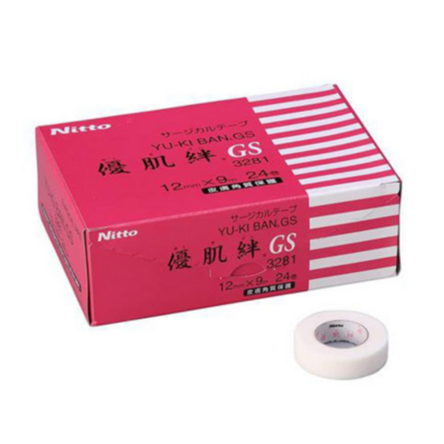 유키반 테이프 속눈썹 테이프(12.5mmX9m) 24개입 3281, 1개