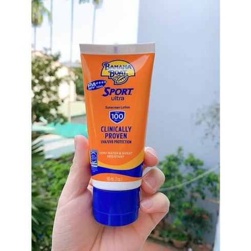 spf100 - 바나나보트 스포츠 퍼포먼스 선스크린 로션, 90ml, 1개