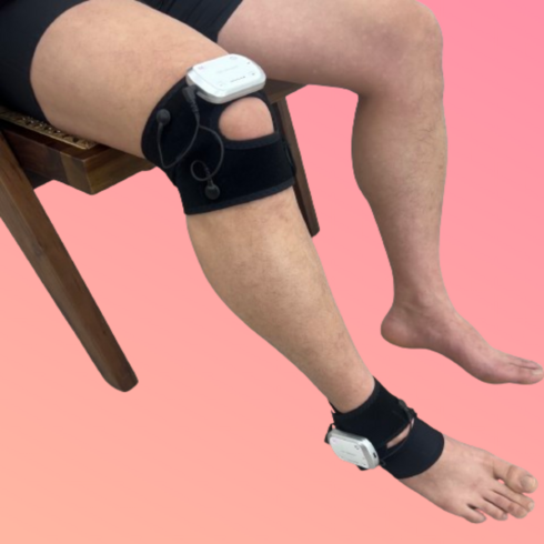 페인큐 - [국내 특허] 디프티 페인바이 EMS 저주파 다리 전용 마사지기 발 무릎 마사지, 1SET