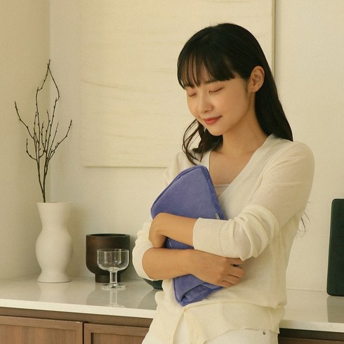 워머그 보온 물주머니 핫팩 찜질팩 생리 생리통 온열 온수 배 복부 허리 온찜질팩 히팅팩, 딥 그린