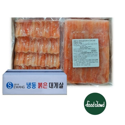 홍게살 붉은대게살 4단 700g, 1개