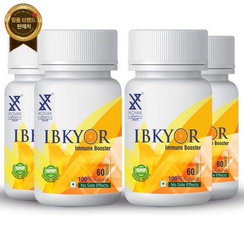 xtopv2테크니화이버 - XOVAK 팜TECH Xovak Parmtech - Ibkyor Tablets | Boost Physical Stamina with natural ingradients (Pack, 1개, 60정