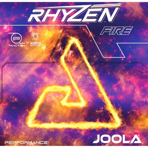 [줄라]RHYZEN FIRE(라이젠 파이어)탁구러버/컬러러버, 블루