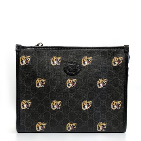 [구찌] GUCCI GG 타이거 클러치백 672956 U3IAF 1058