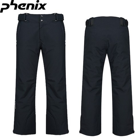 피닉스 양옆에 지퍼 10cm 늘릴수 있는 스키팬츠 SKI PANTS_BLACK