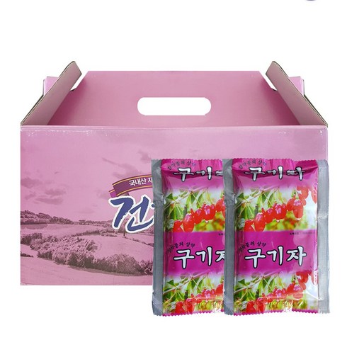 웰빙건강마을 전남진도 국내산 구기자즙 100ml 50포, 1박스