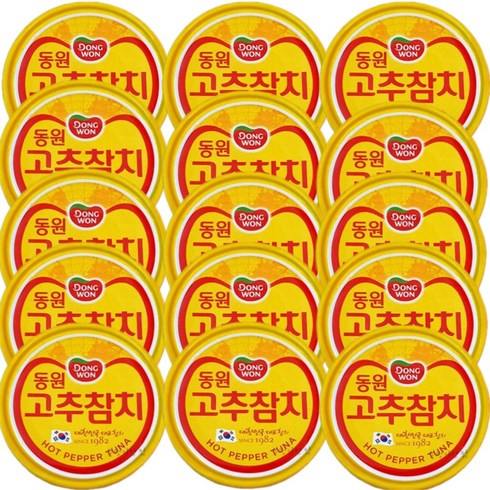 고추참치100g - 동원 고추참치캔 100g (15캔), 1.5kg, 1개