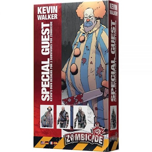 스페셜게스트 - Cmon CMON Zombicide Kevin Walker 스페셜 게스트 박스 - 두 명의 새로운 생존자와 그들의 감염된 자아를 풀어보세요! 협동 테이블 탑 미니어처 전략 게임, 1개