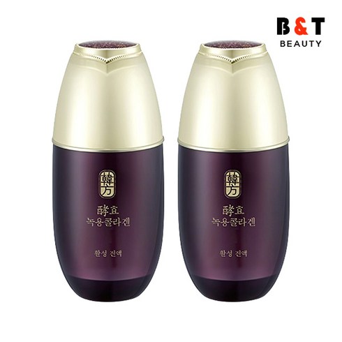  효 녹용 기초세트(수2유2진1고1나이트리페어2 - 수려한 효 녹용콜라겐 활성 진액 50ml, 2개