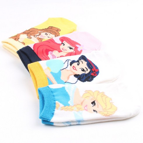 2023년 가성비 최고 신데렐라핏양말 - 더김선생 프린세스커즈 4켤레세트