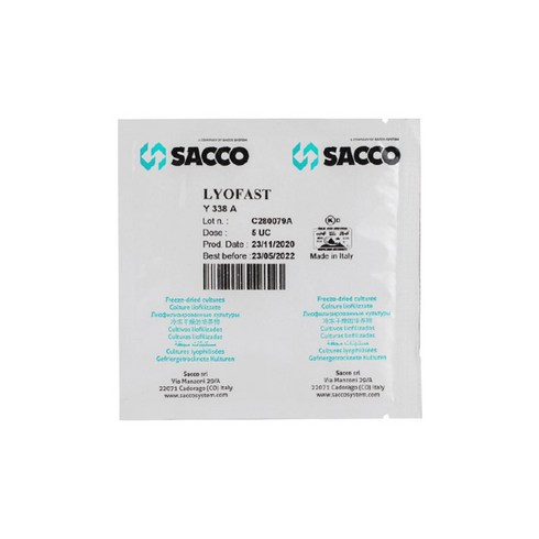 사코유산균 - SACCO 사코 동결건조 유산균 LYOFAST Y 338A, 10g, 2개