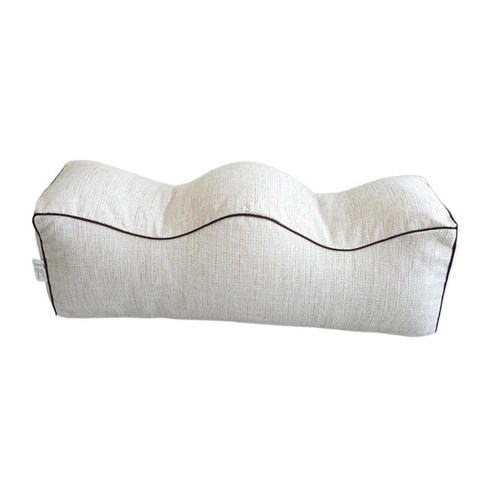 다리 베개 높은 베개 기억 거품 이동할 수 있는 M 모양 다리 지원 방석 측 뒤 침목을 위한 무릎 지원 방석 베개, 하얀색