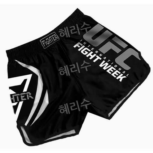 ufc트렁크 - 무에타이 트렁크 복싱복 팬츠 훈련 바지 권투 반바지