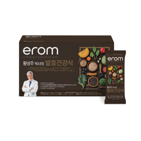 이롬 황성주박사의 발효건강식 30g x 30포 (1케이스) (유통기한 2024-02-02), 900g, 1개