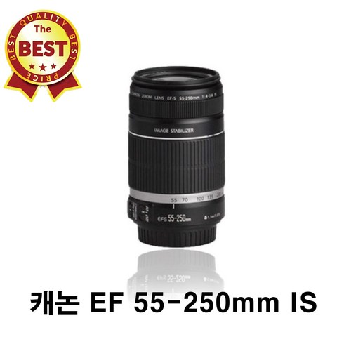 캐논렌즈 - 캐논 줌렌즈 EF-S 55-250mm F4-5.6 IS 줌렌즈 헝그리 망원렌즈