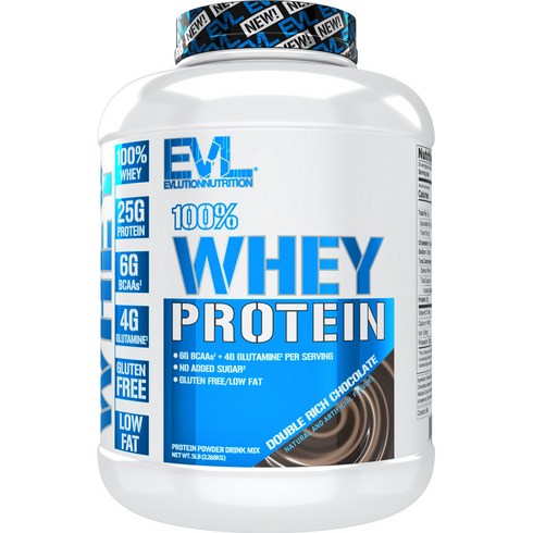 면세점wheyproteinisolate - EVLUTIONNUTRITION 웨이 프로틴 더블 리치 초콜릿 맛, 2.268kg, 1개