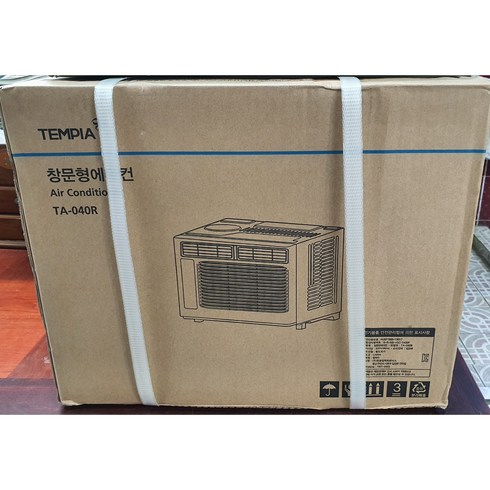 템피아 창문형 에어컨 4평용 당일발송